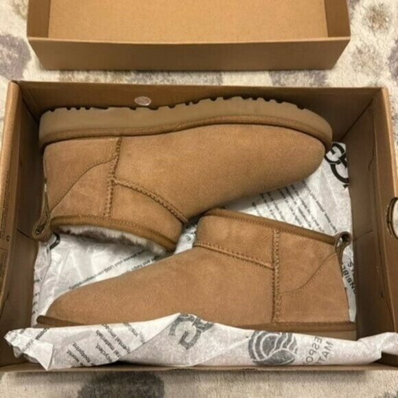 UGG Tan Platform Shoes EU39 Women's 8 - Picture 3 of 4